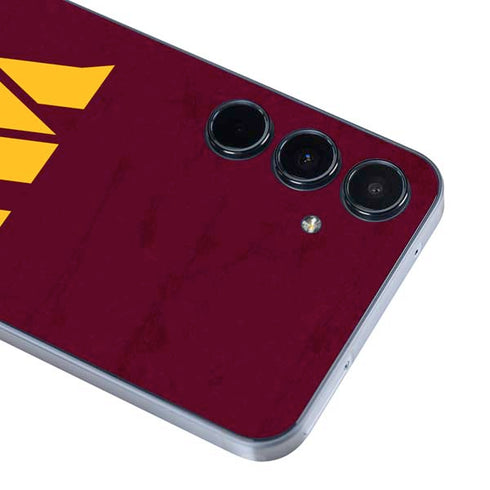 NFL Washington Commanders Distressed Galaxy A55 5G Skin